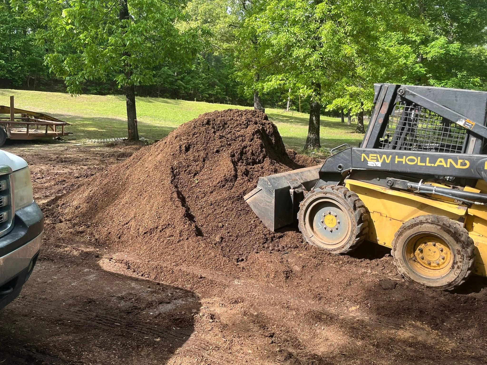 Bulk soil for landscaping projects