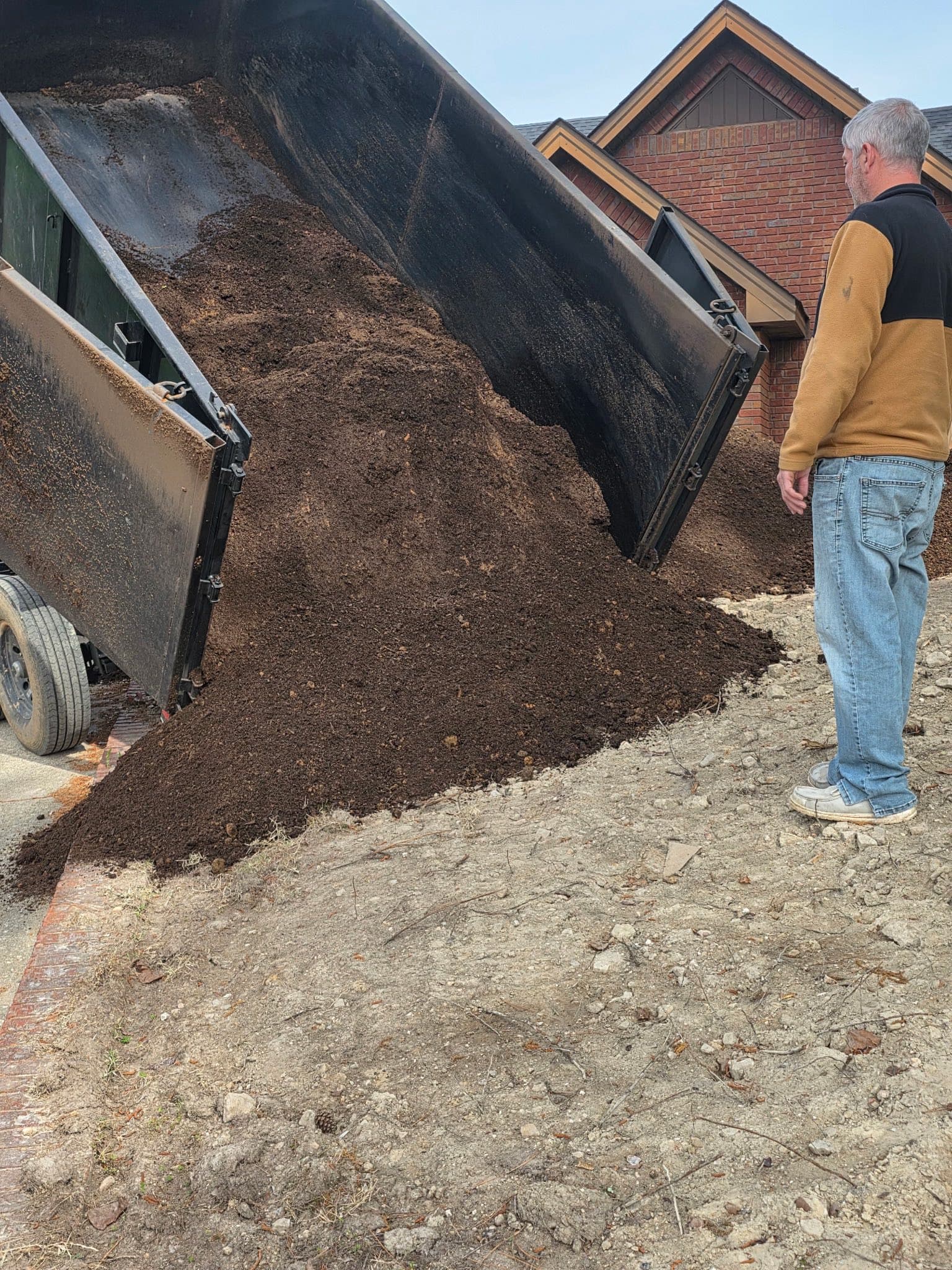 Soil material available for delivery