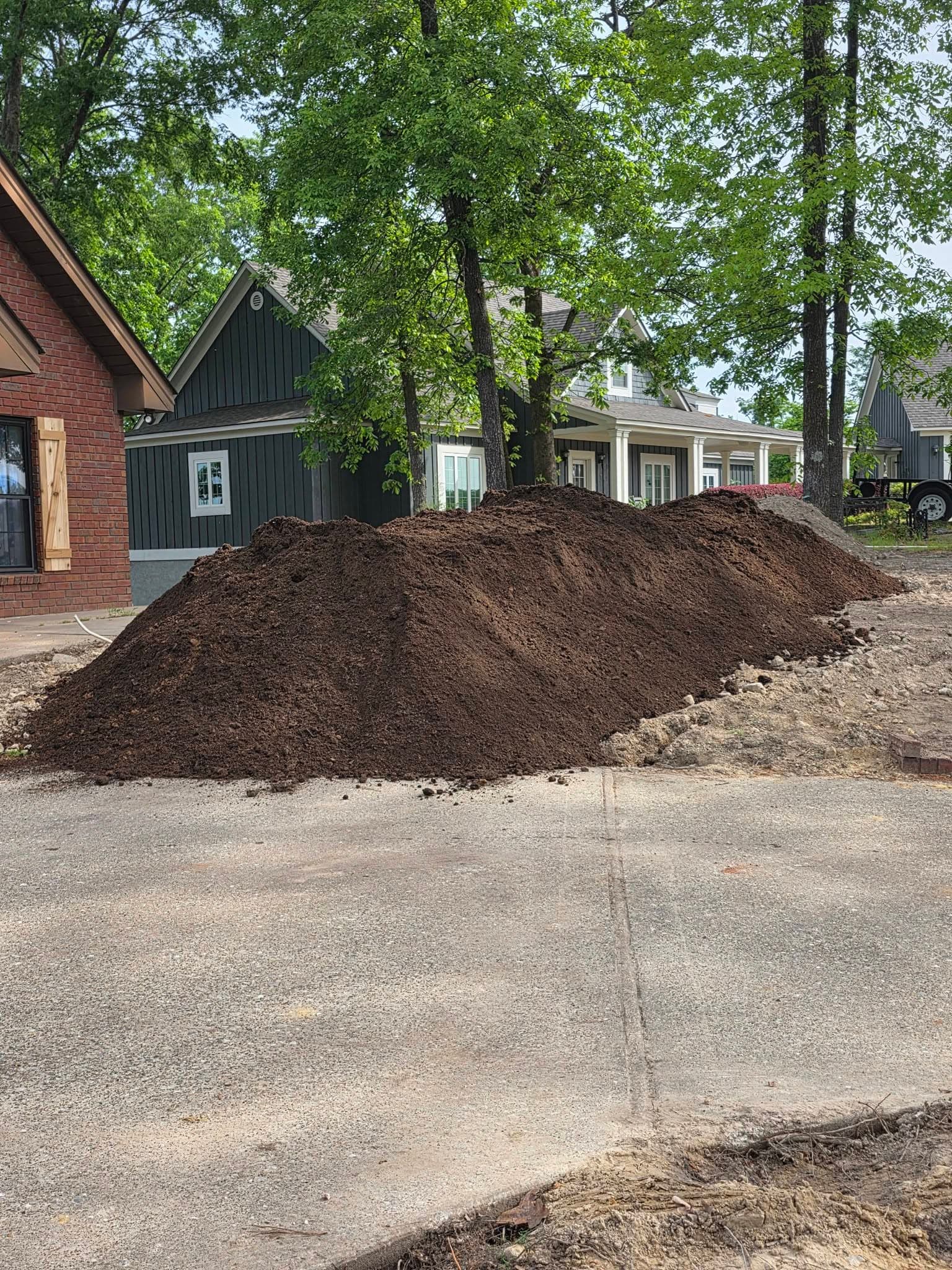 Bulk soil and compost blend