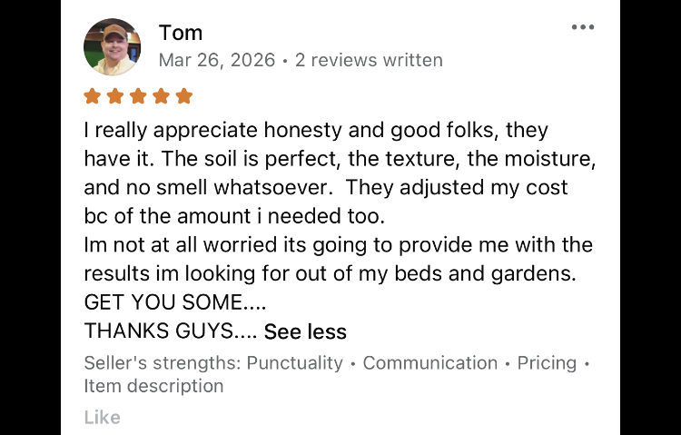 Tom — Hot Springs, AR landscaping review in Hot Springs AR